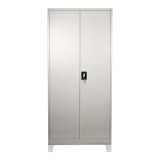 Kabinet metalik Ugren pakoworld në ngjyrë gri të çelët 90x40x190cm
