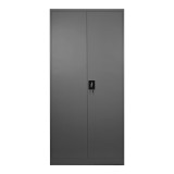 Dollap metalik Zogi pakoworld me ndarje në ngjyrë antracit 90x45x180cm