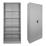 Dollap metalik Ugren pakoworld në gri të çelur 70x40x180cm
