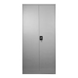 Dollap metalik Zogi pakoworld me ndarje në ngjyrë gri të çelur 70x40x180cm