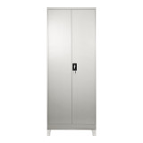 Dollap metalik Zogi pakoworld me ndarje në ngjyrë gri të çelur 70x40x190cm