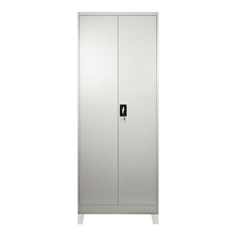 Dollap metalik Zogi pakoworld me ndarje në ngjyrë gri të çelur 70x40x190cm
