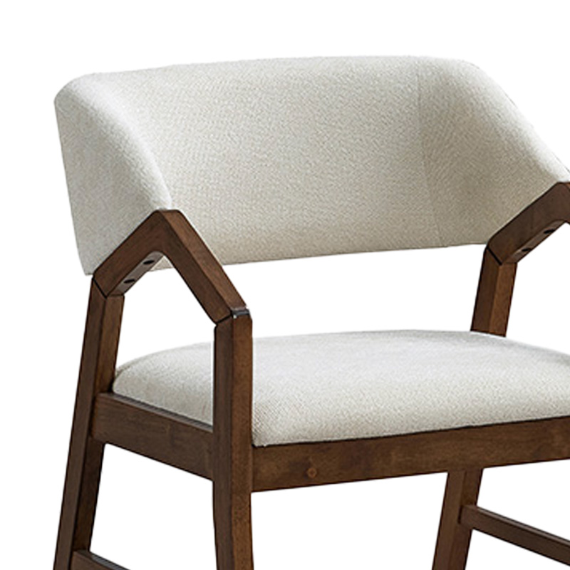 Fotel Livia pakoworld dru druri gome ne nuance arre-ekru 47.5x54.5x78cm