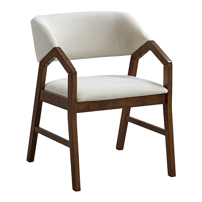 Fotel Livia pakoworld dru druri gome ne nuance arre-ekru 47.5x54.5x78cm