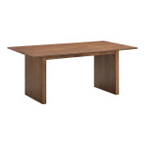 Tavolinë Eleganza pakoworld mdf në nuancë arre 180x99x75.8cm