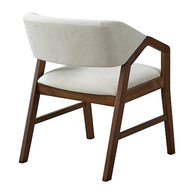 Set tavoline ngrënieje Eleganza-Livia pakoworld set me 7 pjesë mdf në nuancë arre 180x99x75.8cm
