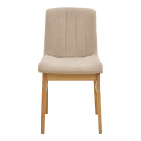 Karrige Dalby pakoworld pëlhurë bezhë sonoma rubberwood 50x45x85.5cm