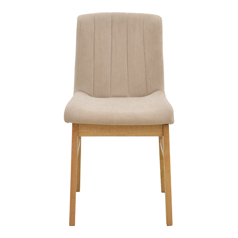 Karrige Dalby pakoworld pëlhurë bezhë sonoma rubberwood 50x45x85.5cm