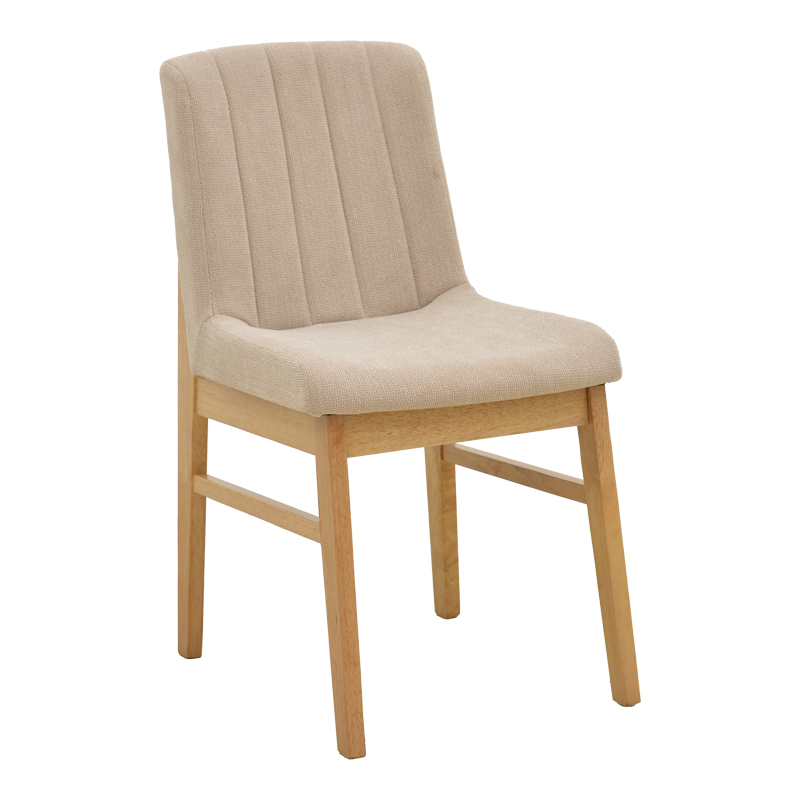 Karrige Dalby pakoworld pëlhurë bezhë sonoma rubberwood 50x45x85.5cm