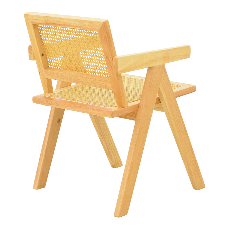 Fotel Winslow pakoworld dru gome-rattan në nuancë natyrale 51x54x80cm