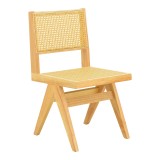 Karrige Winslow pakoworld dru gome-rattan në nuancë natyrale 46x58x80cm