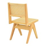 Karrige Winslow pakoworld dru gome-rattan në nuancë natyrale 46x58x80cm