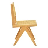Karrige Winslow pakoworld dru gome-rattan në nuancë natyrale 46x58x80cm