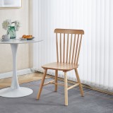 Karrige Bristol pakoworld rubberwood në nuancë natyrale 45x51x86cm