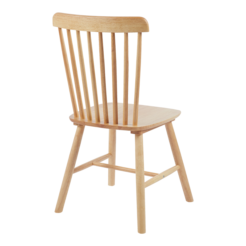 Karrige Bristol pakoworld rubberwood në nuancë natyrale 45x51x86cm