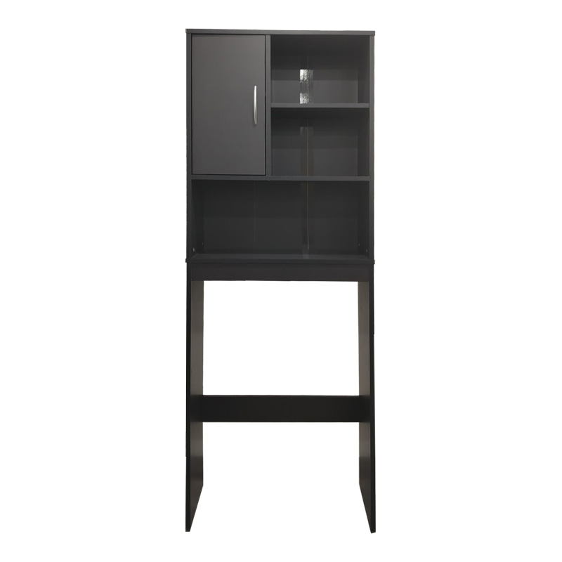 Dollap banjoje Tazien pakoworld në nuancë antracit 60x24x168.5cm