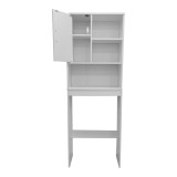 Dollap banjoje Tazien pakoworld në nuancë të bardhë 60x24x168.5cm
