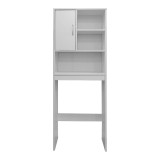 Dollap banjoje Tazien pakoworld në nuancë të bardhë 60x24x168.5cm
