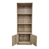 Bibliotekë Tekaro pakoworld në nuancë sonoma 60x29x166cm