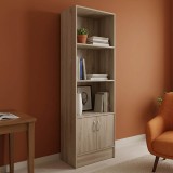 Bibliotekë Tekaro pakoworld në nuancë sonoma 57x33x180cm