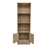 Bibliotekë Tekaro pakoworld në nuancë sonoma 57x33x180cm