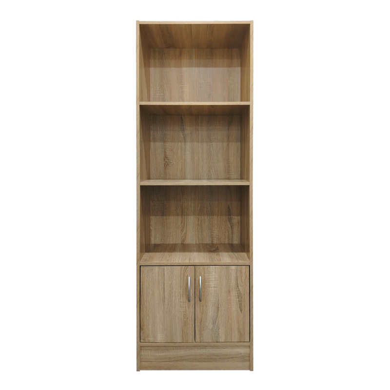 Bibliotekë Tekaro pakoworld në nuancë sonoma 57x33x180cm