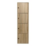 Dollap kolone Gabino pakoworld në nuancë sonoma 40x39x158cm
