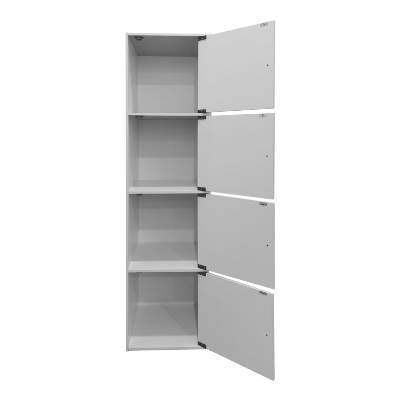 Kabinet kolone Gabino pakoworld në nuancë të bardhë 40x39x158cm