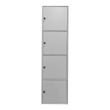Kabinet kolone Gabino pakoworld në nuancë të bardhë 40x39x158cm