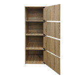 Kabinet kolone Soline pakoworld në nuancë sonoma 40x34.5x120cm