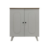 Raft-kabinet këpucësh Cathi pakoworld në nuancë të bardhë-SONOMA 80x34x95cm