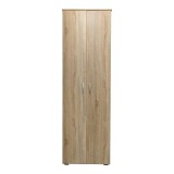Raft këpucësh-garderobë Racka pakoworld në nuancë SONOMA 58x34x186cm