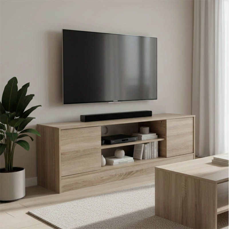 Kabinet TV Sasa pakoworld në nuancë sonoma 120x35x41.5cm