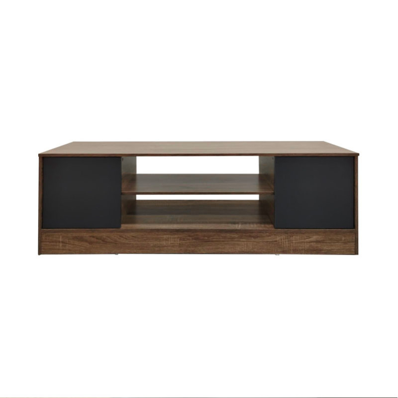 Komodinë TV Sasa pakoworld në nuancë lisi-antracit 120x35x41.5cm