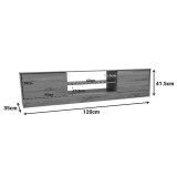 Kabinet TV Sasa pakoworld në nuancë sonoma 150x35x41.5cm