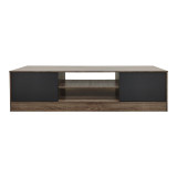 Komodinë TV Sasa pakoworld në nuancë lisi-antracit 150x35x41.5cm