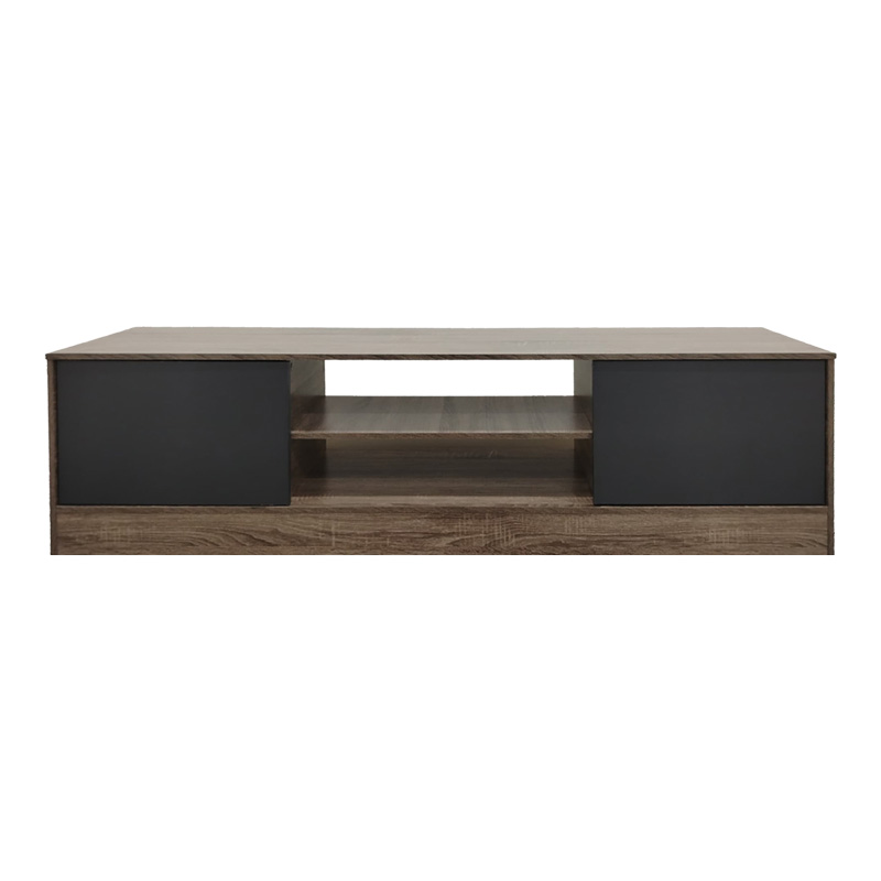 Komodinë TV Sasa pakoworld në nuancë lisi-antracit 150x35x41.5cm