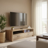 Kabinet TV Podizor pakoworld në nuancë sonoma 120x45x42.5cm