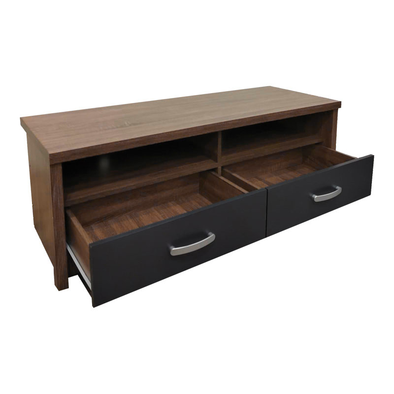 Dollap TV Podizor pakoworld në nuancë lisi-antracit 120x45x42.5cm