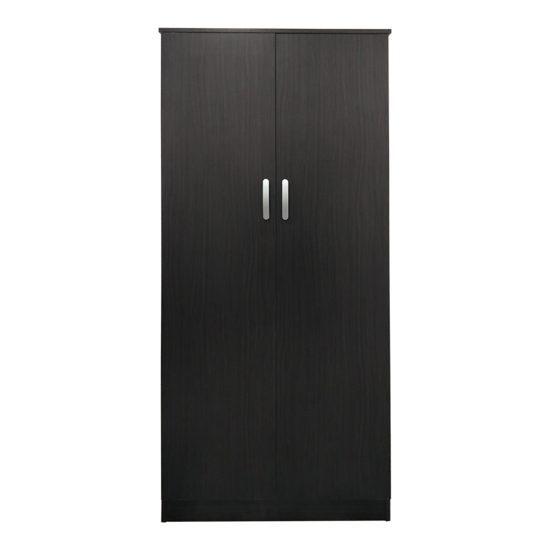Dollap me dy dyer Athos pakoworld në ngjyrë WENGE 80x42x180cm