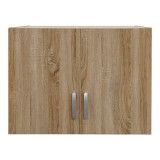 Dollap me dy dyer loft Athos pakoworld në ngjyrë sonoma 80x42x60cm