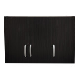 Dollap me tre dyer loft Athos pakoworld në ngjyrë WENGE 90x41.5x60cm