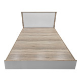 Krevat Athos pakoworld në nuancë SONOMA - e bardhë 160x200 cm