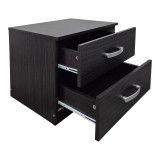 Komodina Athos pakoworld në nuancë wenge 48x40x41.5cm