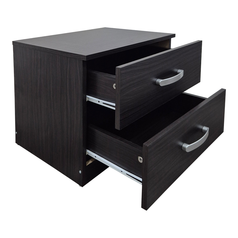 Komodina Athos pakoworld në nuancë wenge 48x40x41.5cm