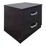Komodina Athos pakoworld në nuancë wenge 48x40x41.5cm