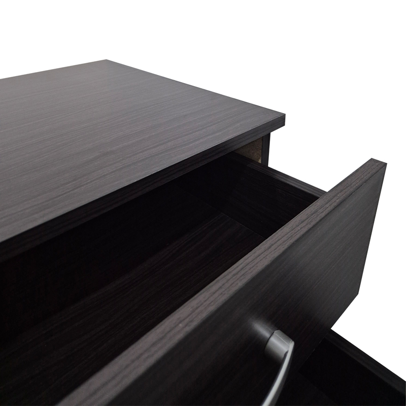 Komodina Athos pakoworld në nuancë wenge 48x40x41.5cm