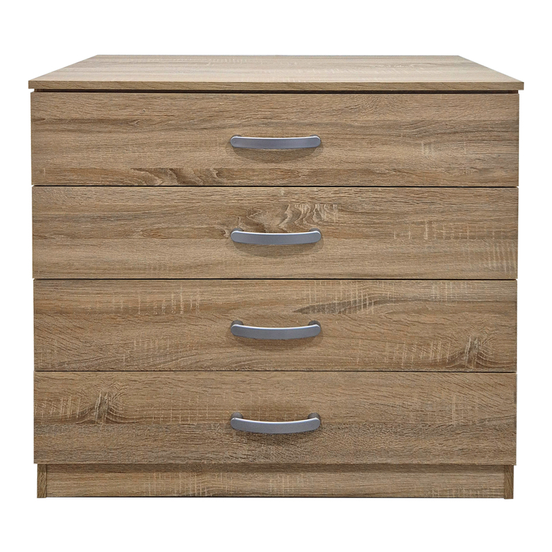 Komodinë Athos pakoworld në nuancë sonoma 80x40x79cm