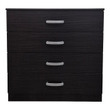 Komodinë Athos pakoworld në nuancë wenge 80x40x79cm