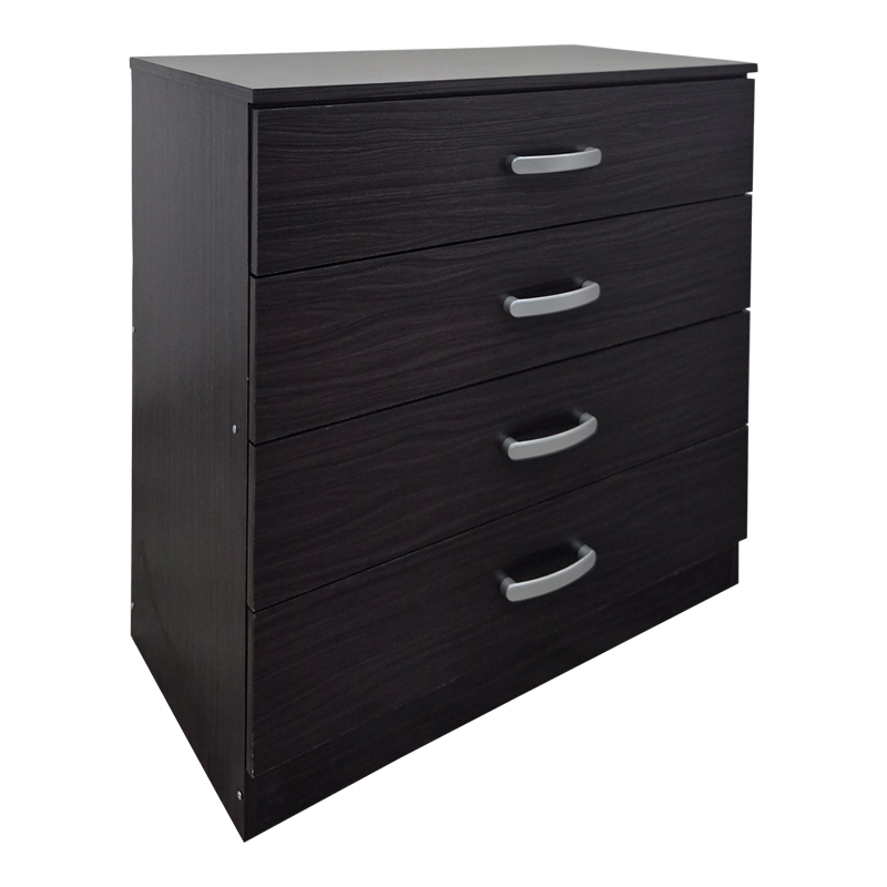 Komodinë Athos pakoworld në nuancë wenge 80x40x79cm